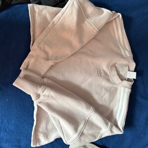 Adidas Cropped Sweatshirt Light Purple